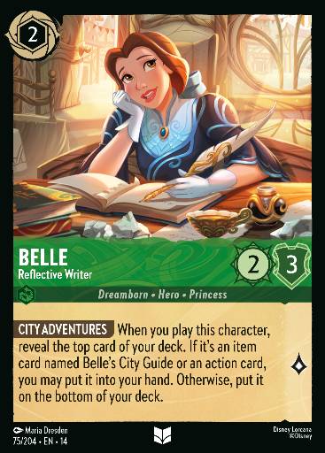 Belle - Reflective Writer