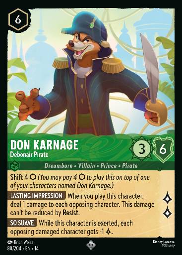 Don Karnage - Debonair Pirate