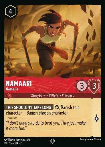 Namaari - Erzfeindin