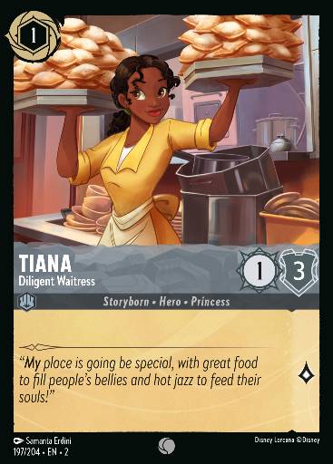 Tiana - Fleißige Kellnerin