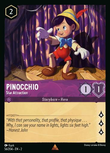 Pinocchio - Hauptattraktion