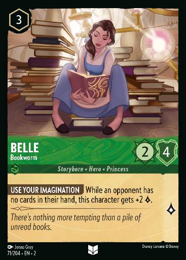Belle - Bücherwurm