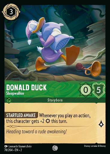 Donald Duck - Schlafwandler