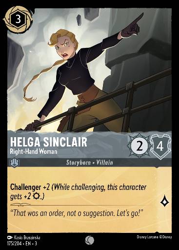 Helga Sinclair - Rechte Hand