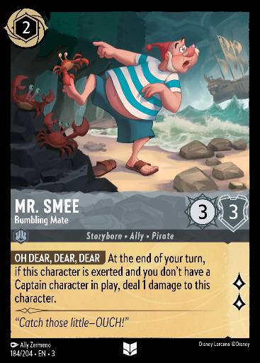 Herr Smee - Stümperhafter Offizier