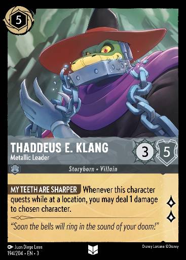 Thaddeus E. Klang - Metallener Anführer