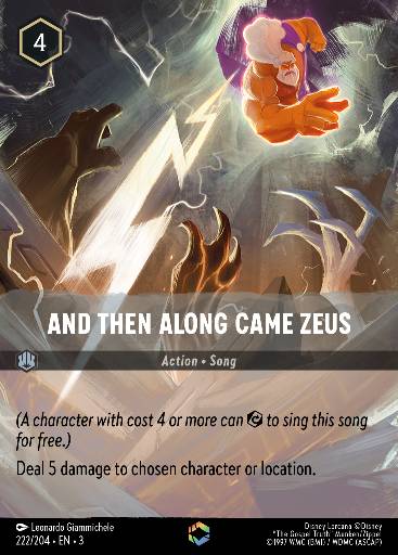 Dann kam der große Zeus