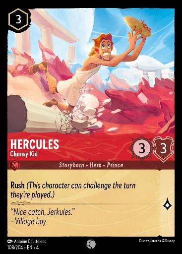 Hercules - Tollpatschiges Kind