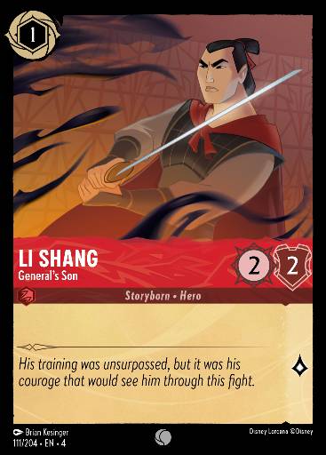 Li Shang - Sohn des Generals