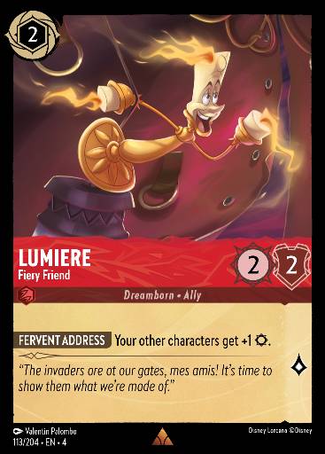 Lumière - Hitzköpfiger Freund