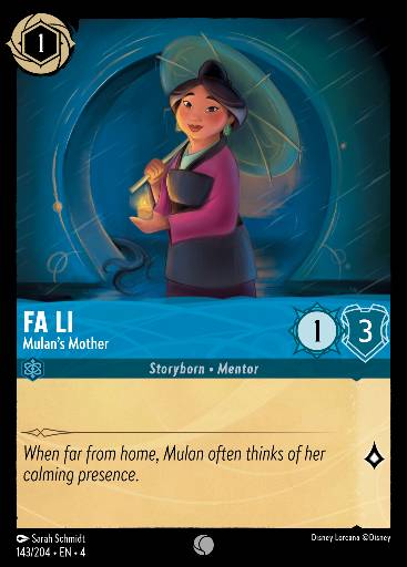 Fa Li - Mulans Mutter