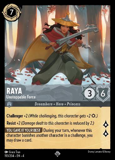 Raya - Unaufhaltsame Kraft