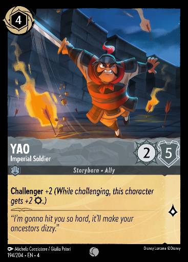 Yao - Soldat des Kaisers