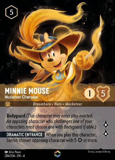 Minnie Maus - Musketier-Champion