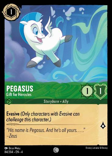 Pegasus - Geschenk für Hercules