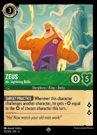 Zeus - Der geölte Blitz persönlich
