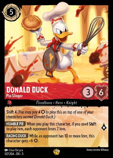 Donald Duck - Kuchenschleuderer