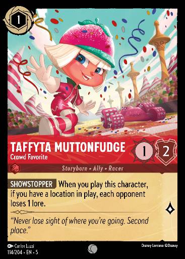 Taffyta Muttonfudge - Publikumsliebling