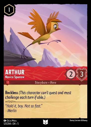 Arthur - Spatz-Anfänger