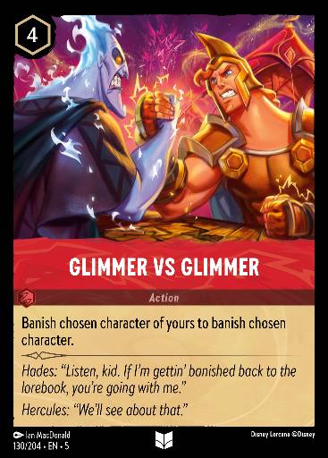 Glimmer gegen Glimmer