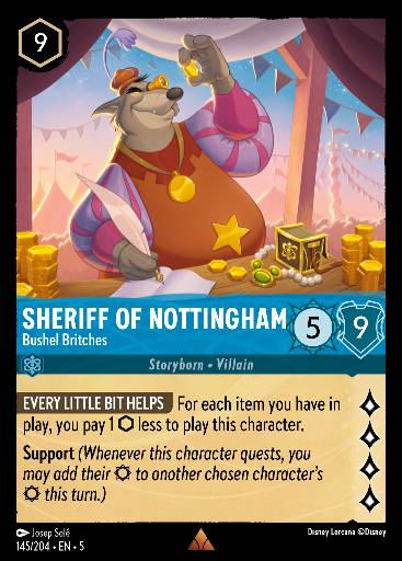Sheriff von Nottingham - Der alte Geldsack