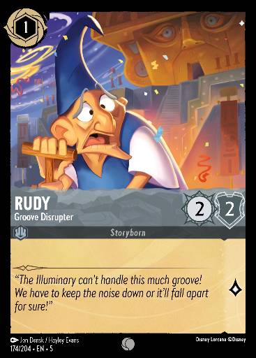 Rudy - Unterbrecher des Grooves