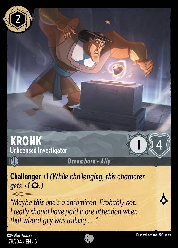 Kronk - Nicht lizenzierter Ermittler