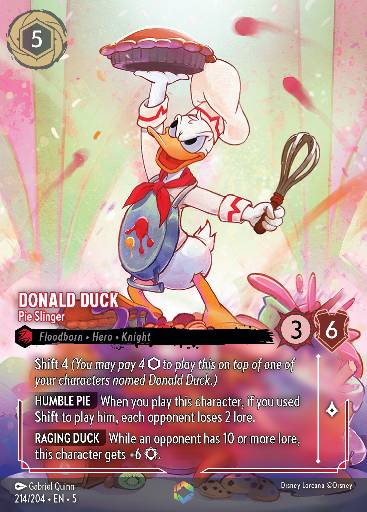 Donald Duck - Pie Slinger