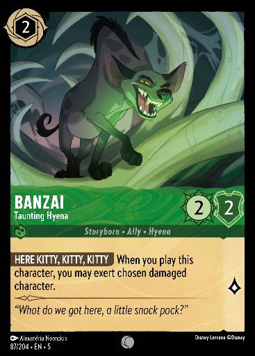 Banzai - Verhöhnende Hyäne