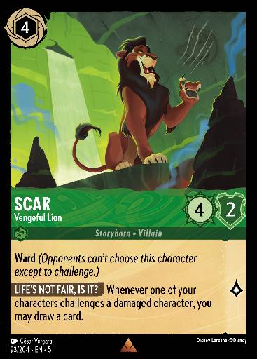 Scar - Rachsüchtiger Löwe