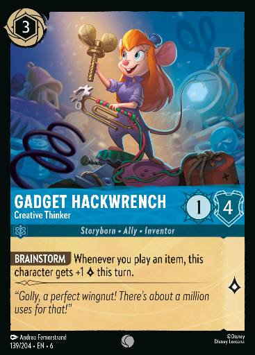 Scheggia Hackwrench - Pensatrice Creativa