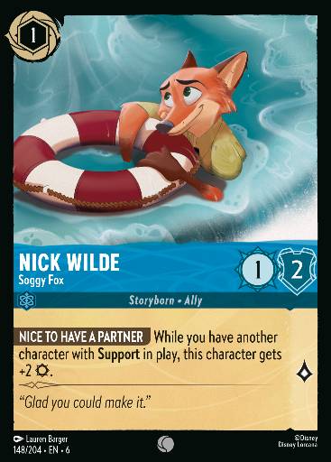 Nick Wilde - Volpe Inzuppata