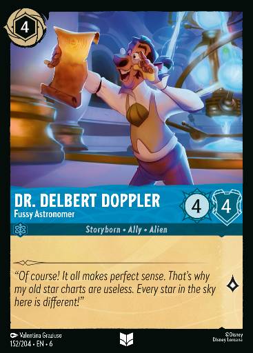 Dr. Delbert Doppler - Astronomo Pignolo