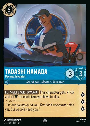 Tadashi Hamada - Inventore di Baymax