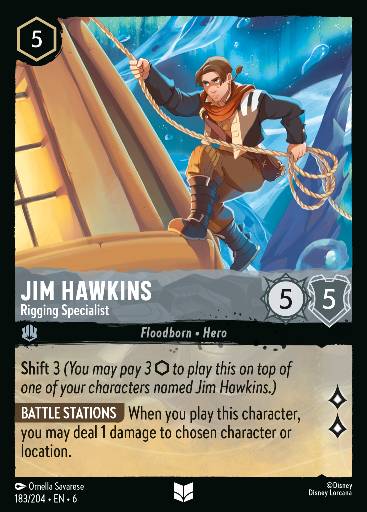 Jim Hawkins - Specialista del Sartiame