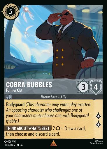 Cobra Bubbles - Ex Agente CIA
