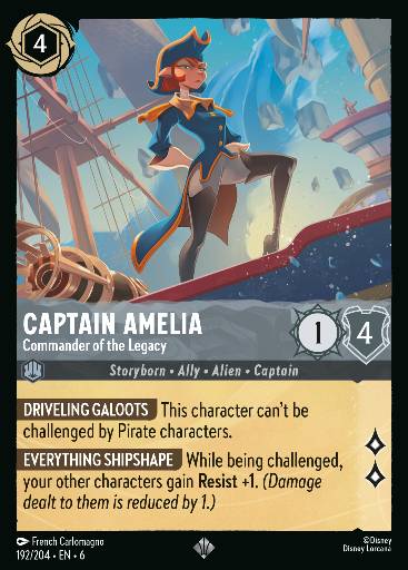 Capitano Amelia - Comandante della Legacy