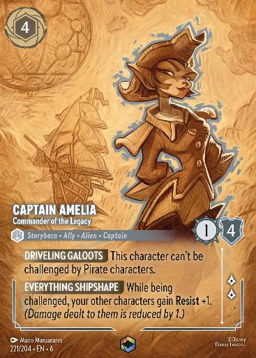 Capitano Amelia - Comandante della Legacy