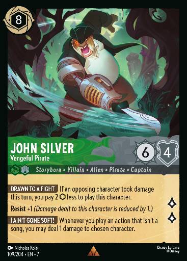 John Silver - Pirata Vendicativo
