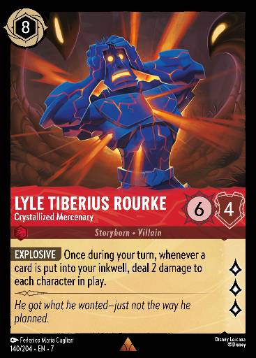 Lyle Tiberius Rourke - Mercenario Cristallizzato