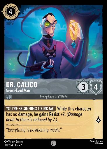 Dr. Calico - Uomo dall'Occhio Verde