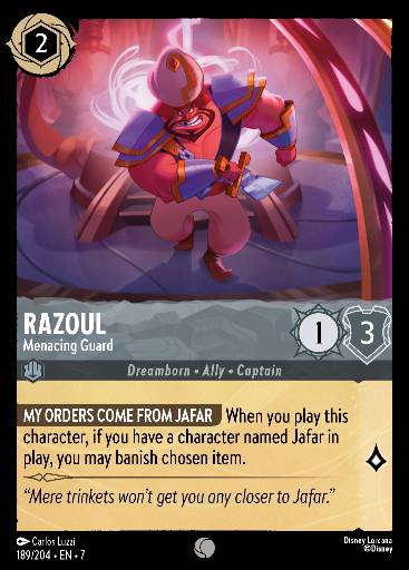 Razoul - Guardia Minacciosa