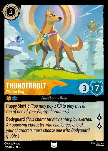 Thunderbolt - Wonder Dog