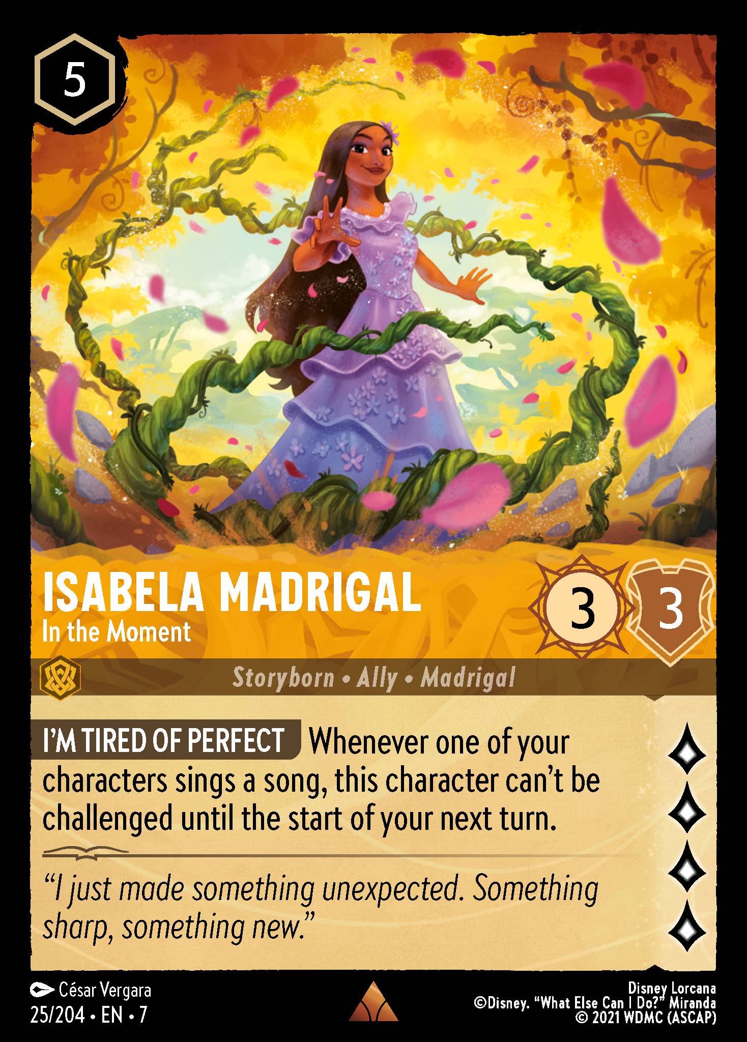 Isabela Madrigal - In the Moment