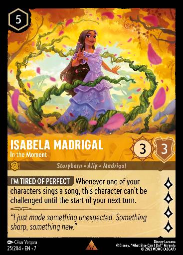 Isabela Madrigal - In the Moment