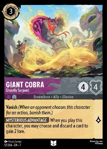 Cobra Gigante - Serpente Spettrale