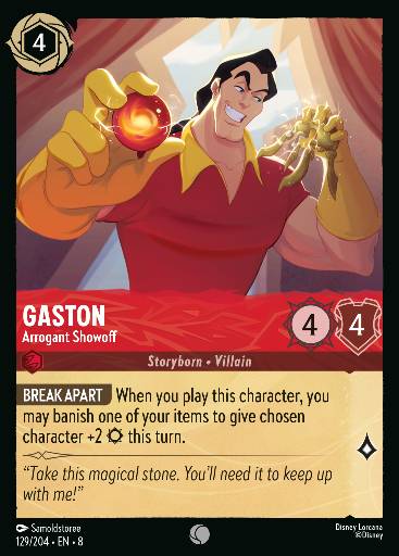 Gaston - Arrogante Esibizionista
