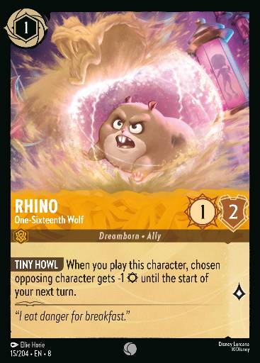 Rhino - One-Sixteenth Wolf