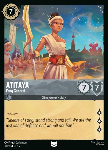 Atitāya - Generale di Zanna