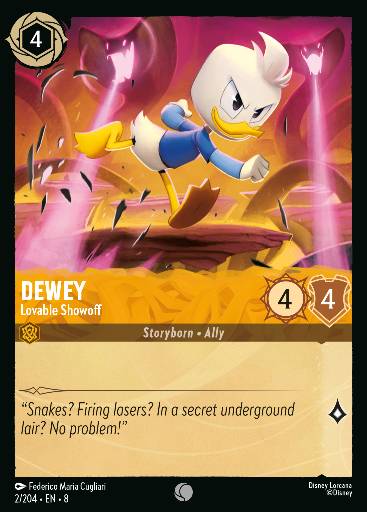 Dewey - Lovable Showoff